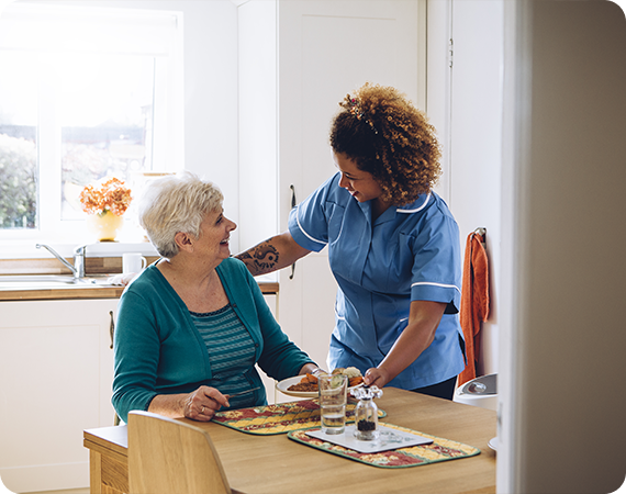 In-Home Care Services in Airdrie support